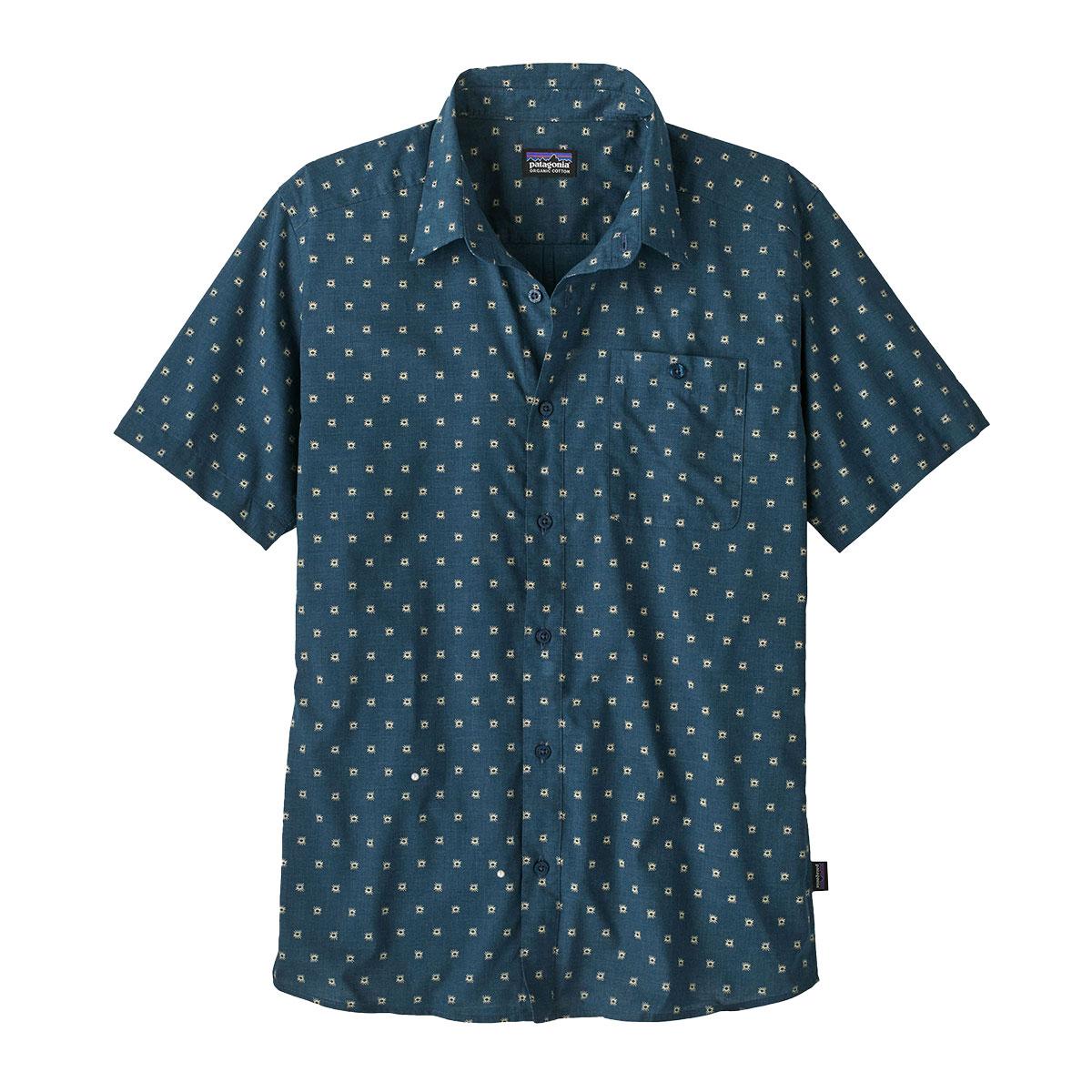 Patagonia Go To Shirt Men's in Sun Beams Lagom Blue